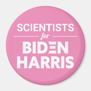 Íman Cientistas do Biden Harris - Texto Personalizado R