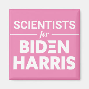 Íman Cientistas do Biden Harris - Texto Personalizado R