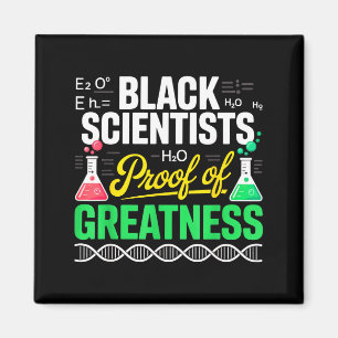 Íman Cientistas Negros Prova de Grandeza História Negra