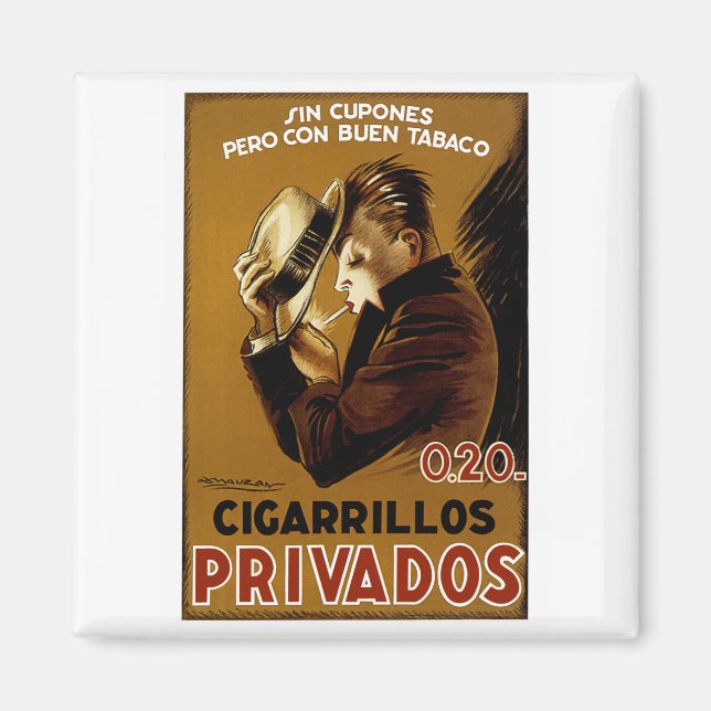Íman Cigarillos Privados (Frente)