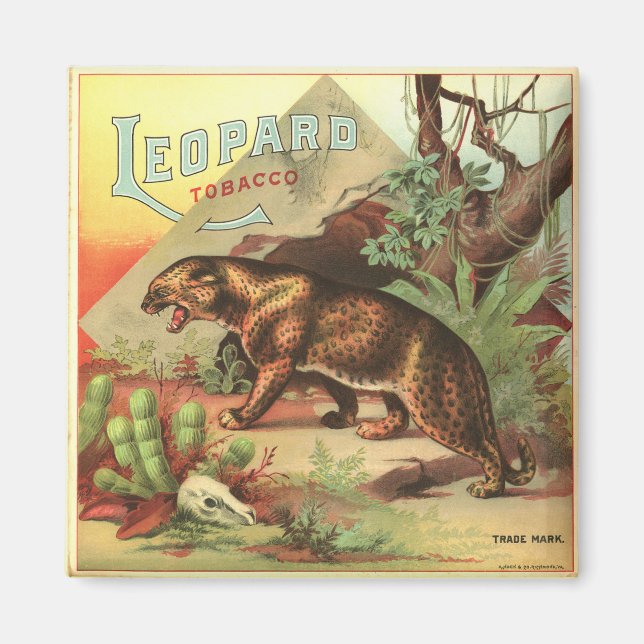 Íman Cigarro Leopardo 1900 (Frente)