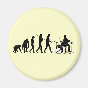 Íman Cilindros de Dubstep do baterista e do jazz da