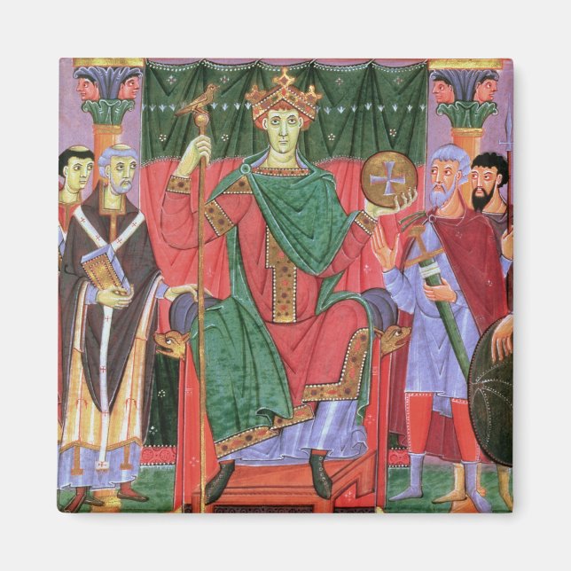 Íman Cim.4453 f.42r Santo Imperador Romano Otto III Ent (Frente)