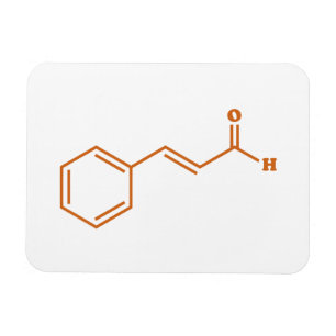 Íman Cinamaldeído Cinamaldeído Fórmula Química Molecula