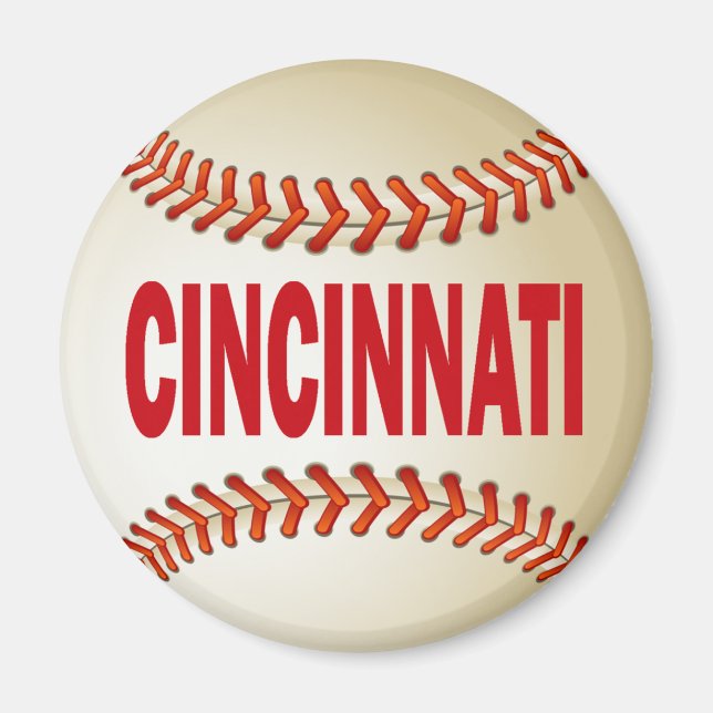 ÍMAN CINCINNATI BASEBALL (Frente)