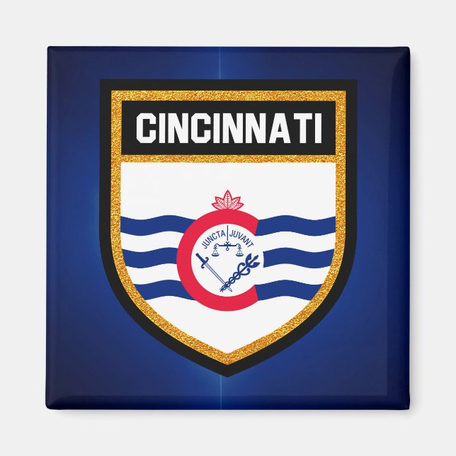 Íman Cincinnati Flag (Frente)