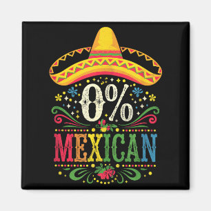 Íman Cinco de maio para mulheres 0% mexicano