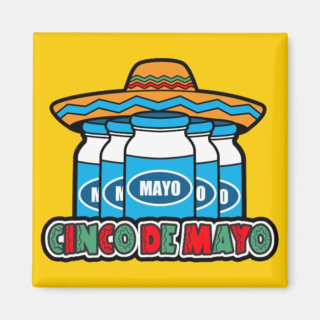 Íman Cinco De Mayo (Frente)
