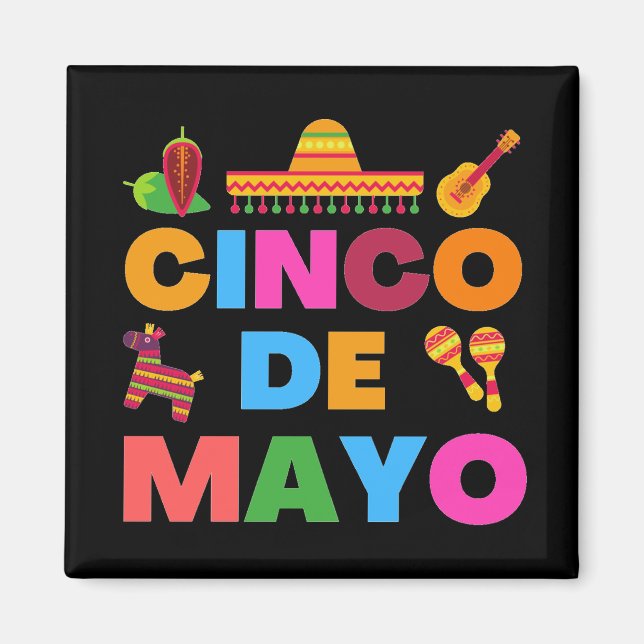 Íman Cinco De Mayo (Frente)