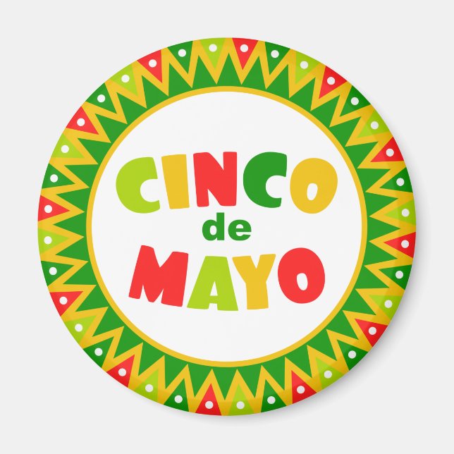 Íman Cinco de Mayo (Frente)