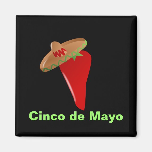 Íman Cinco de Mayo (Frente)