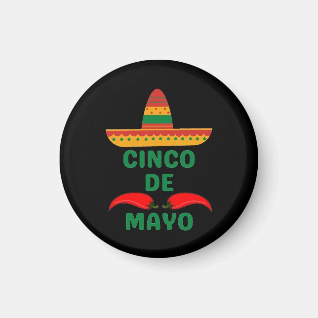 Íman Cinco De Mayo (Frente)