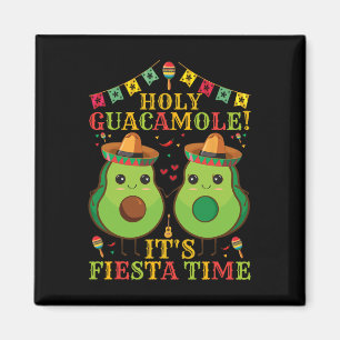 Íman Cinco de Mayo Avocado Santo Guacamole É Fiesta T