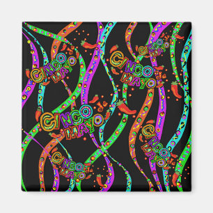 Íman Cinco de Mayo Design