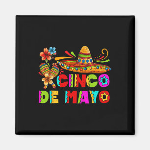 Íman Cinco De Mayo Divertido Homens Mulheres Crianças F