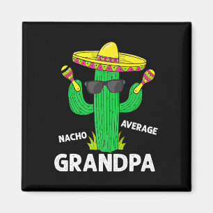 Íman Cinco De Mayo Divertido Nacho Avô Médio Sombrero