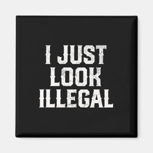 Íman Cinco De Mayo Eu Só Pareço Ilegal Mexicano Diverti