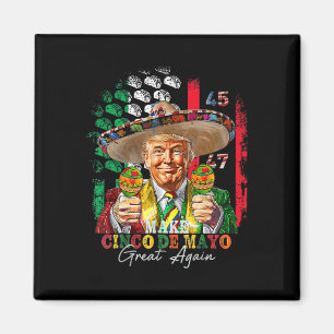 Íman Cinco De Mayo Faça o Cinco De Mayo Grande Novament