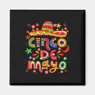 Íman Cinco De Mayo Festa Mexicana Celebre 5 De Maio M