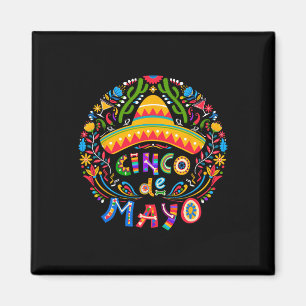 Íman Cinco de Mayo Fiesta Esquadrão Homens em Combate à