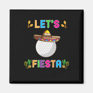 Íman Cinco De Mayo Golfe Divertido Byll Vamos Festejar