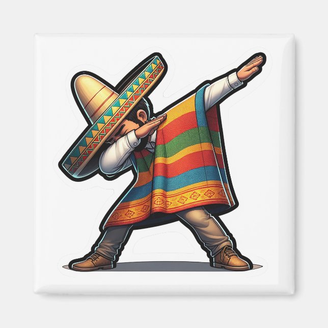 Íman Cinco de Mayo Man (Frente)