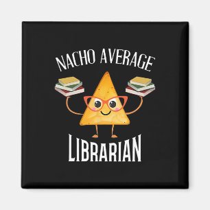 Íman Cinco De Mayo Nacho Bibliotecário Médio Biblioteca