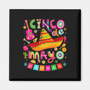 Íman Cinco De Mayo Para Homens Mulheres Crianças Festa