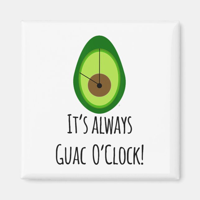 Íman Cinco De Mayo Tee Guacamole Amantes Camisas (Frente)