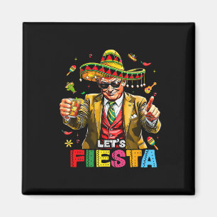 Íman Cinco De Mayo Trump Taco Engraçado Mexicano Trump 