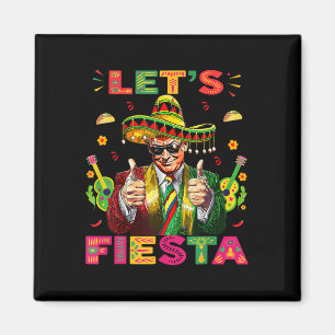 Íman Cinco De Mayo Trump Taco Engraçado Mexicano Trump