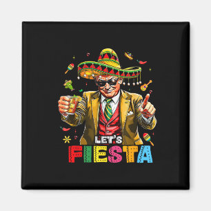 Íman Cinco De Mayo Trump Taco Engraçado Mexicano Trump 
