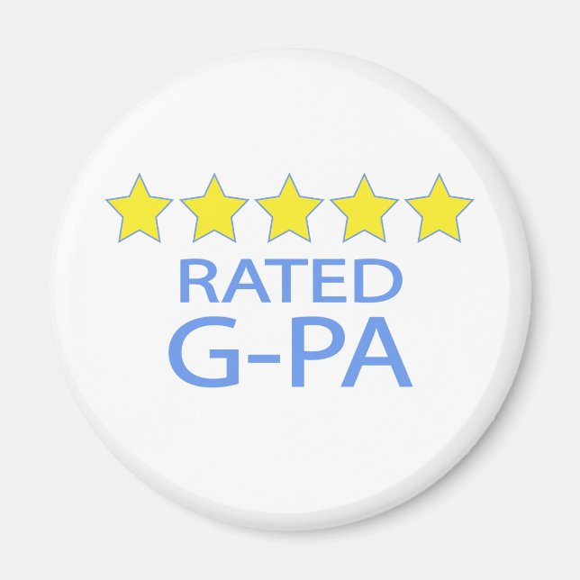 Íman Cinco estrelas G-Pa (Frente)