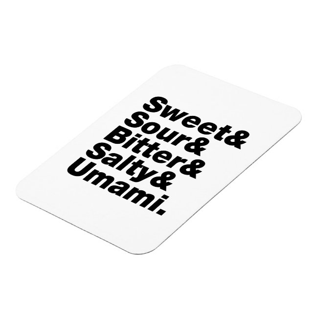 Íman Cinco gostos básicos (Left Side)