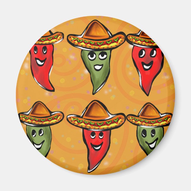 Íman Cinco pimentos Mayo (Frente)