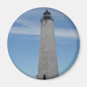 Íman Cinco porto de New Haven CT do farol do ponto da