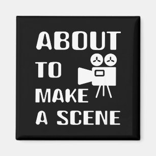 Íman Cineasta prestes a fazer um filme de cinema
