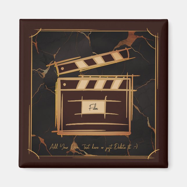 Íman Cineasta, produtor de filmes, diretor, ator. (Frente)