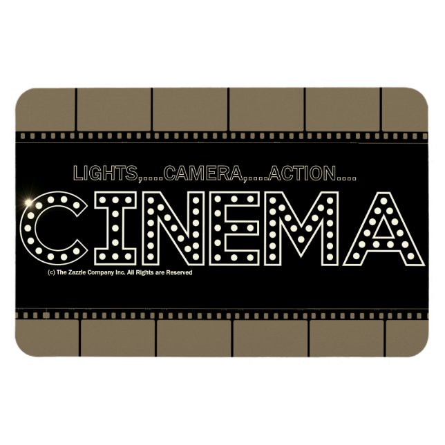 Íman *CINEMA* Magneta flexível (Horizontal)