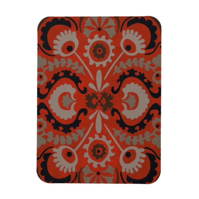 Íman Cinnabar Suzani I (Vertical)