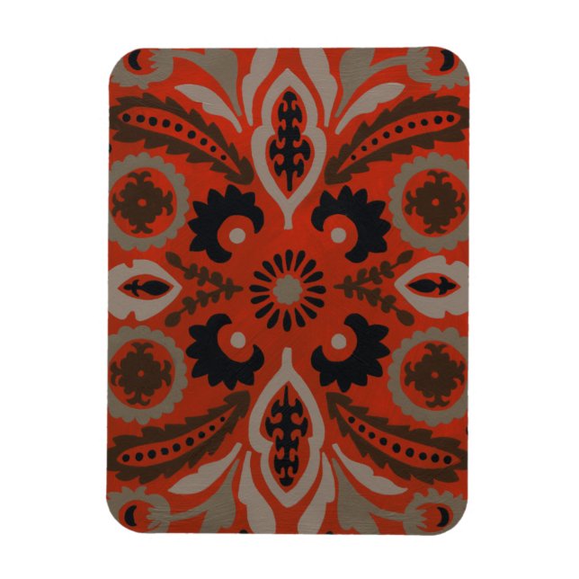 Íman Cinnabar Suzani II (Vertical)