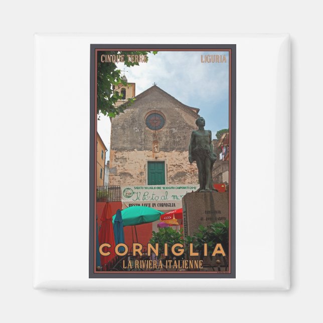 Íman Cinque Terre - Corniglia (Frente)