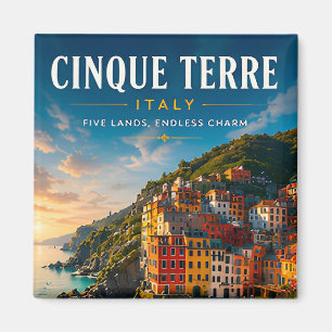 Íman 🌅 Cinque Terre Itália Vila Costeira