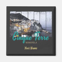 Íman Cinque Terre Manarola Riomaggiore Vintage italiano