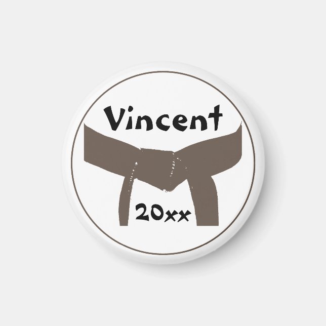 Íman Cinturão de Artes Marciais (Frente)