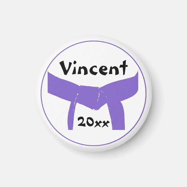 Íman Cinturão de Artes Marciais (Frente)