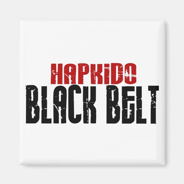 Íman Cinturão preto Hapkido (Frente)