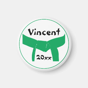 Íman Cinturão Verde de Artes Marciais