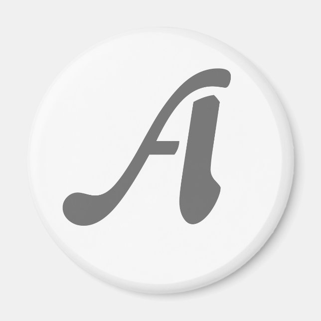 Íman cinza A (Frente)