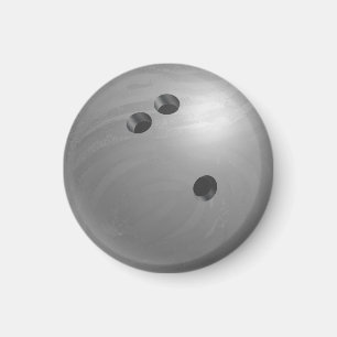 Íman Cinza Bola de boliche